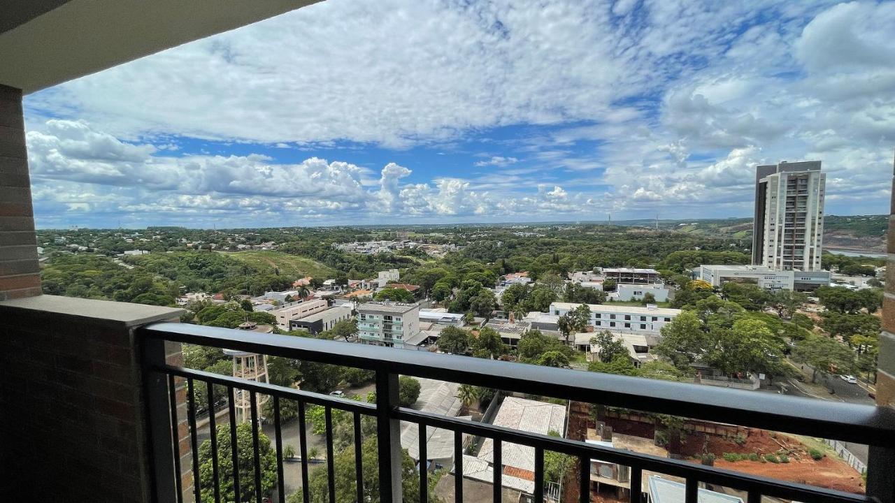 Lindissimo Apt No Ultimo Andar No Centro De Foz Com Vista Incrivel Apartman Foz do Iguaçu Kültér fotó